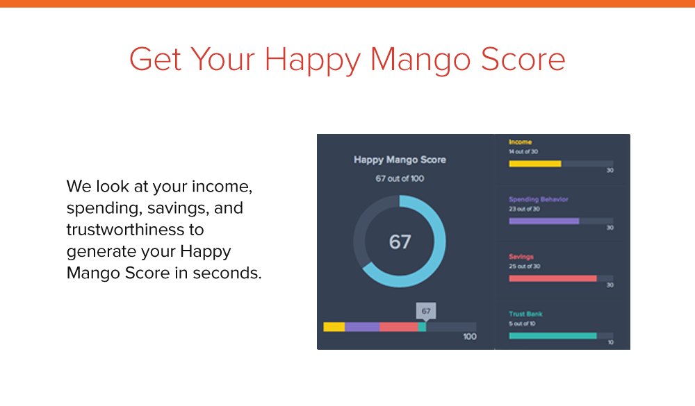 credit brand identity Financial Services happy orange
