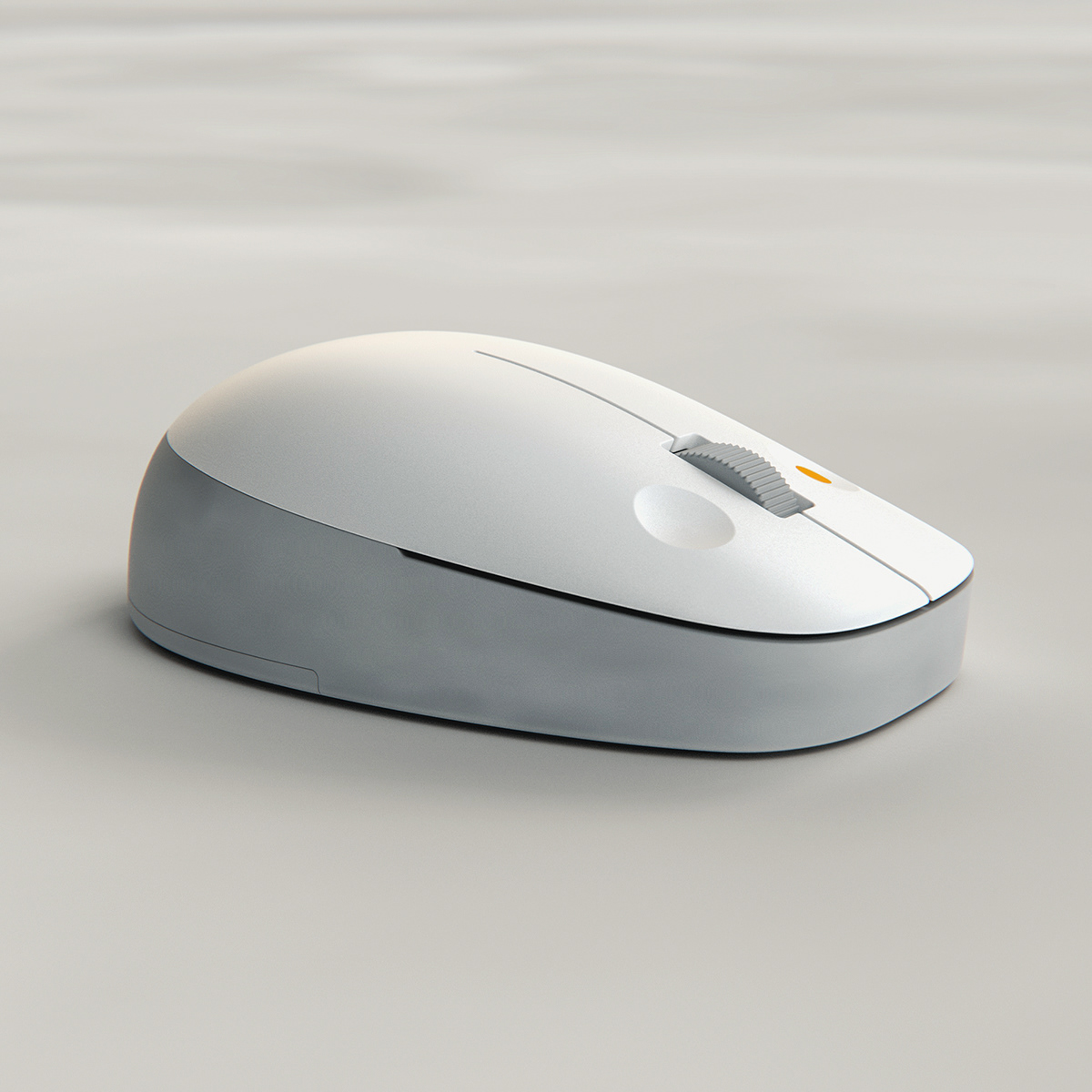 Dieter Rams braun minimal mouse keyshot product design  industrial design  rendering Rhino concept
