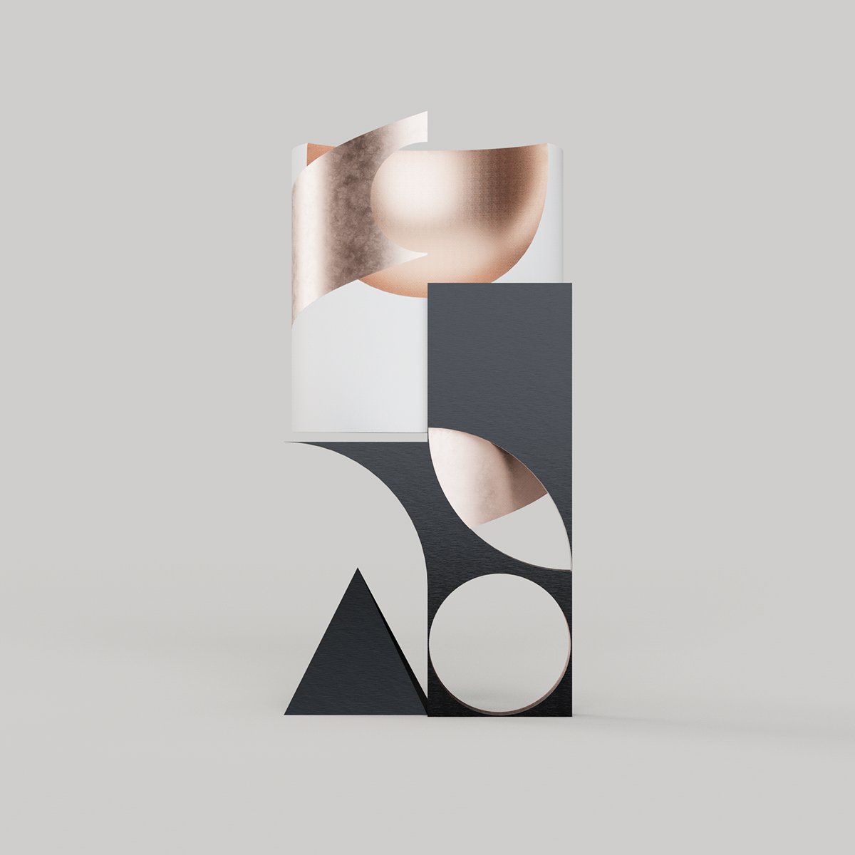 design 3D motion design bauhaus geometric minimal Logotype Logo Design