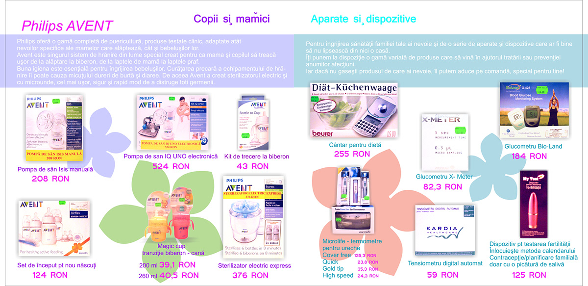 pharmacy medicine baby products cosmetics farmalex buzau catalog presentation brochure