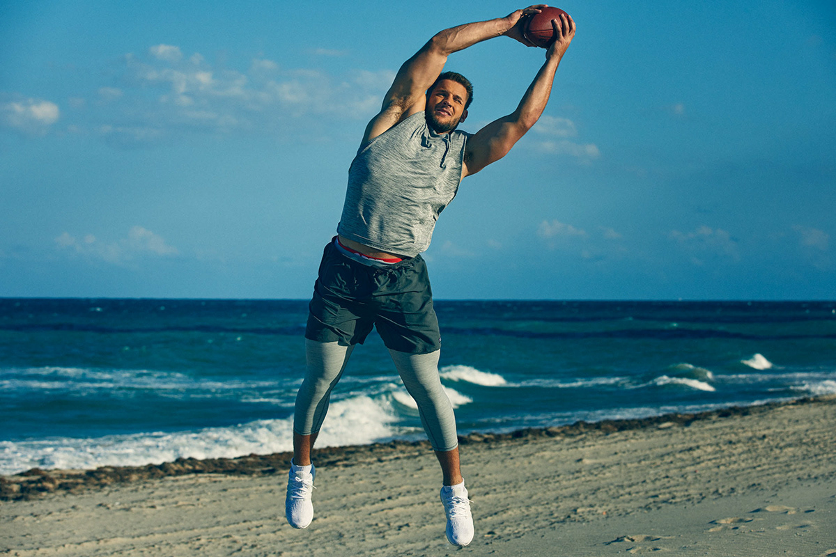 Photographer Sophy Holland recently photographed Nick Bosa for the cover of...