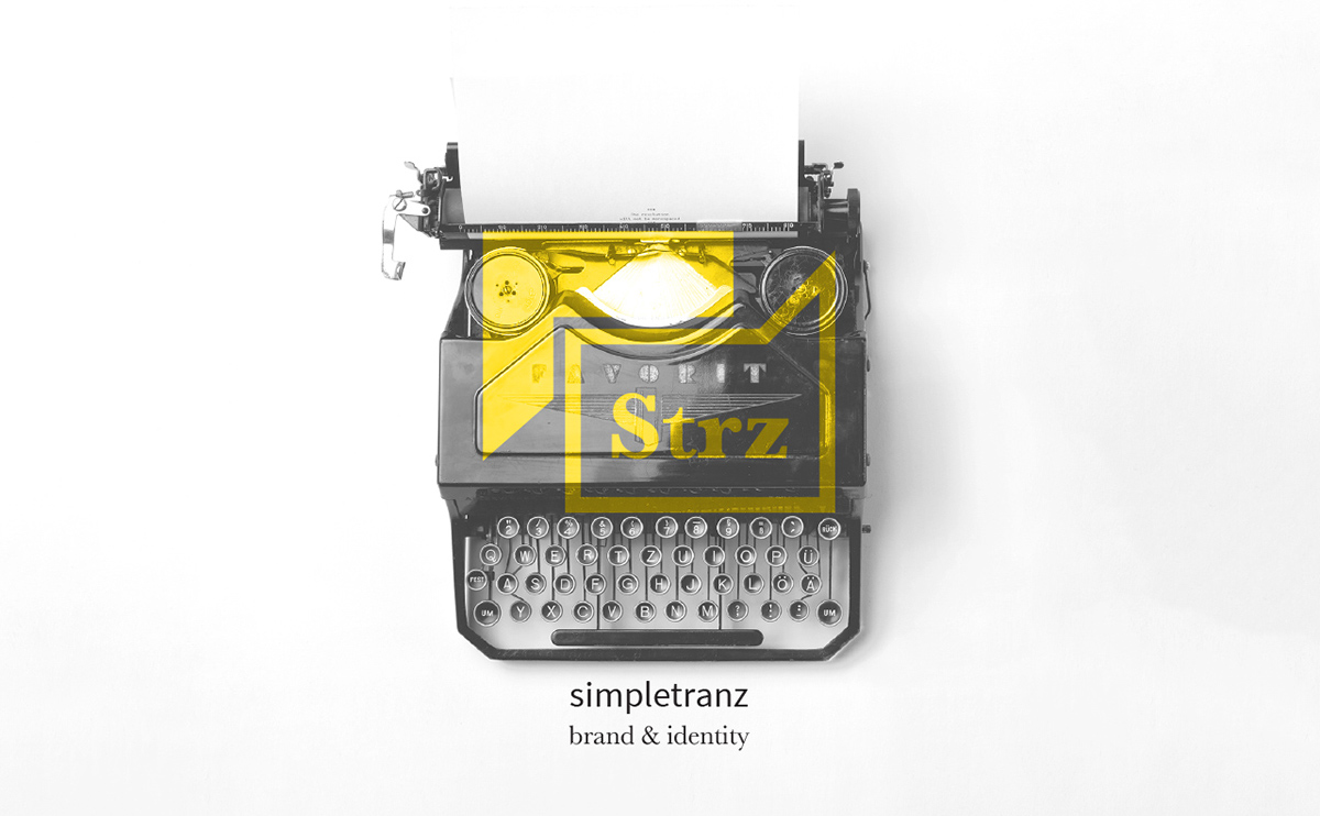 simpletranz translation logo identitiy creative process brand identity
