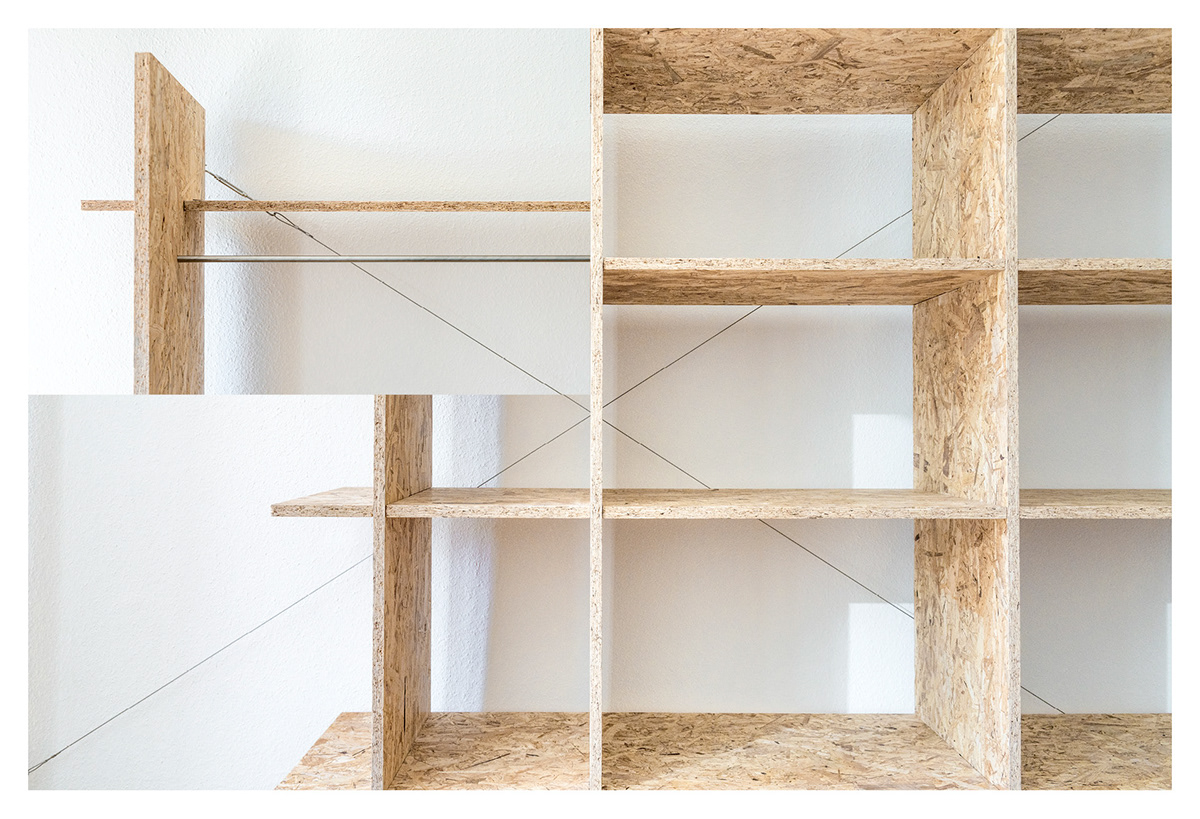 graphic design furniture system Shelf wood architecture