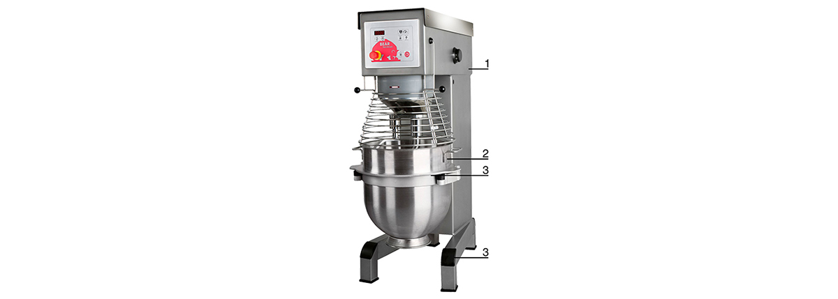 kitchen mixer Food  machine commercial industrial school KADK