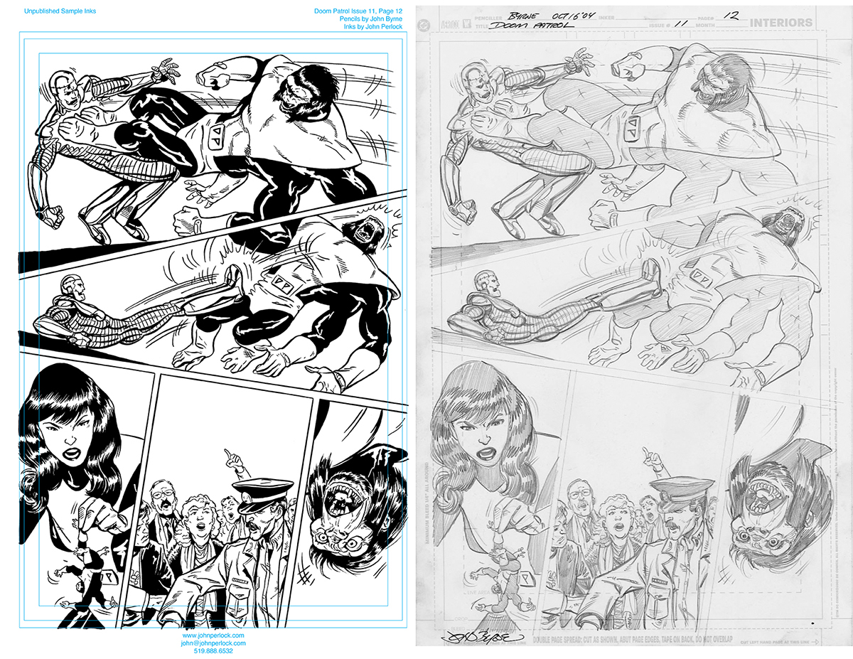 comics Comic Book art ink inker SuperHero