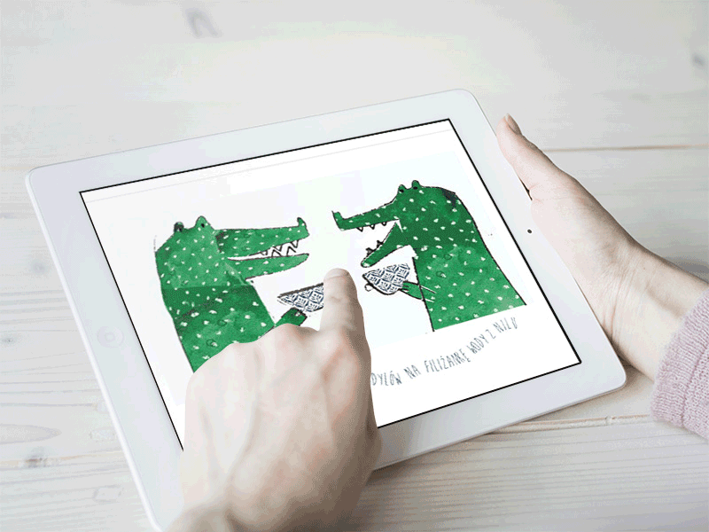 Słoń Bajka ilustracja Gra aplikacja