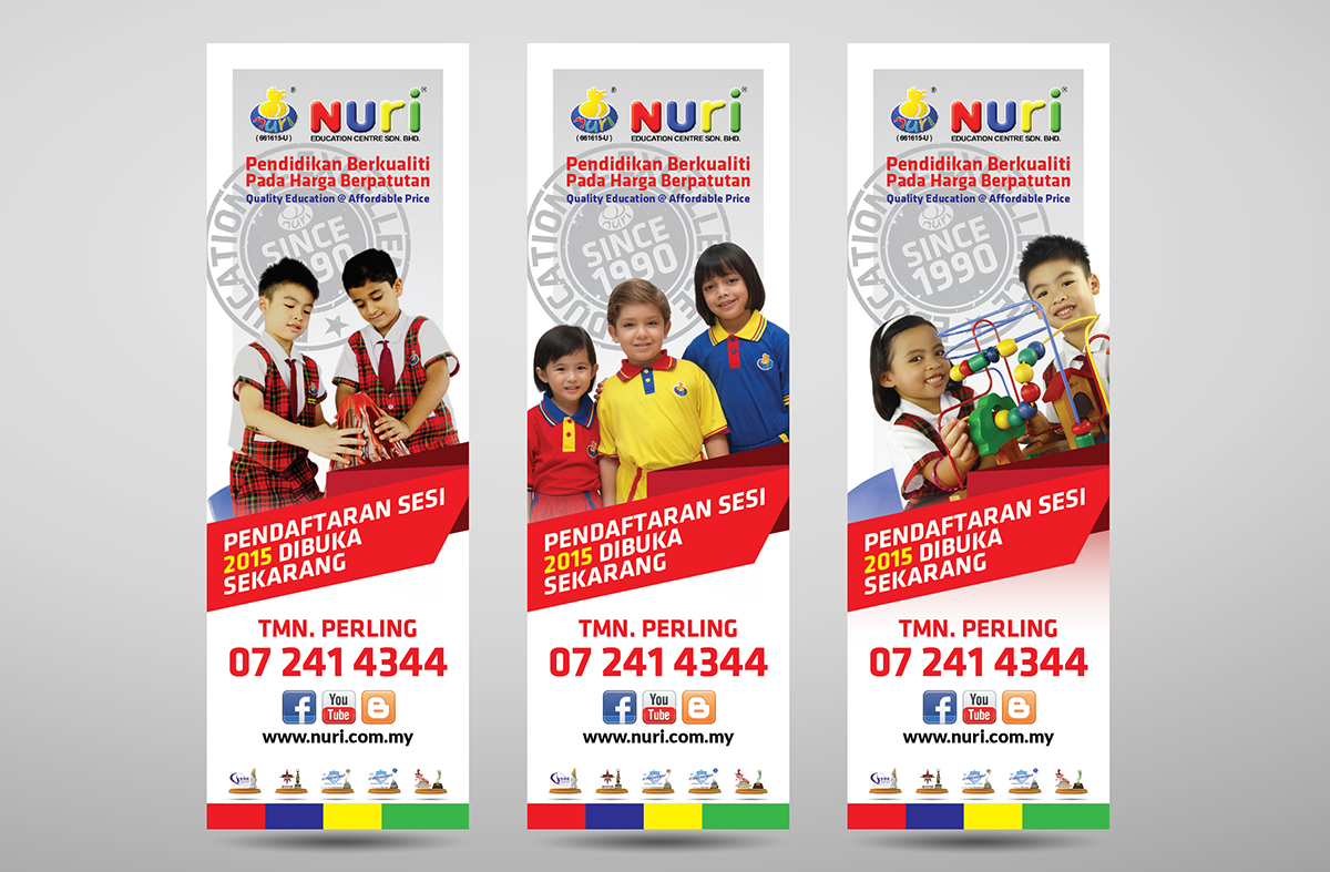 kindergarten flyers brochures businesscard bunting Printing
