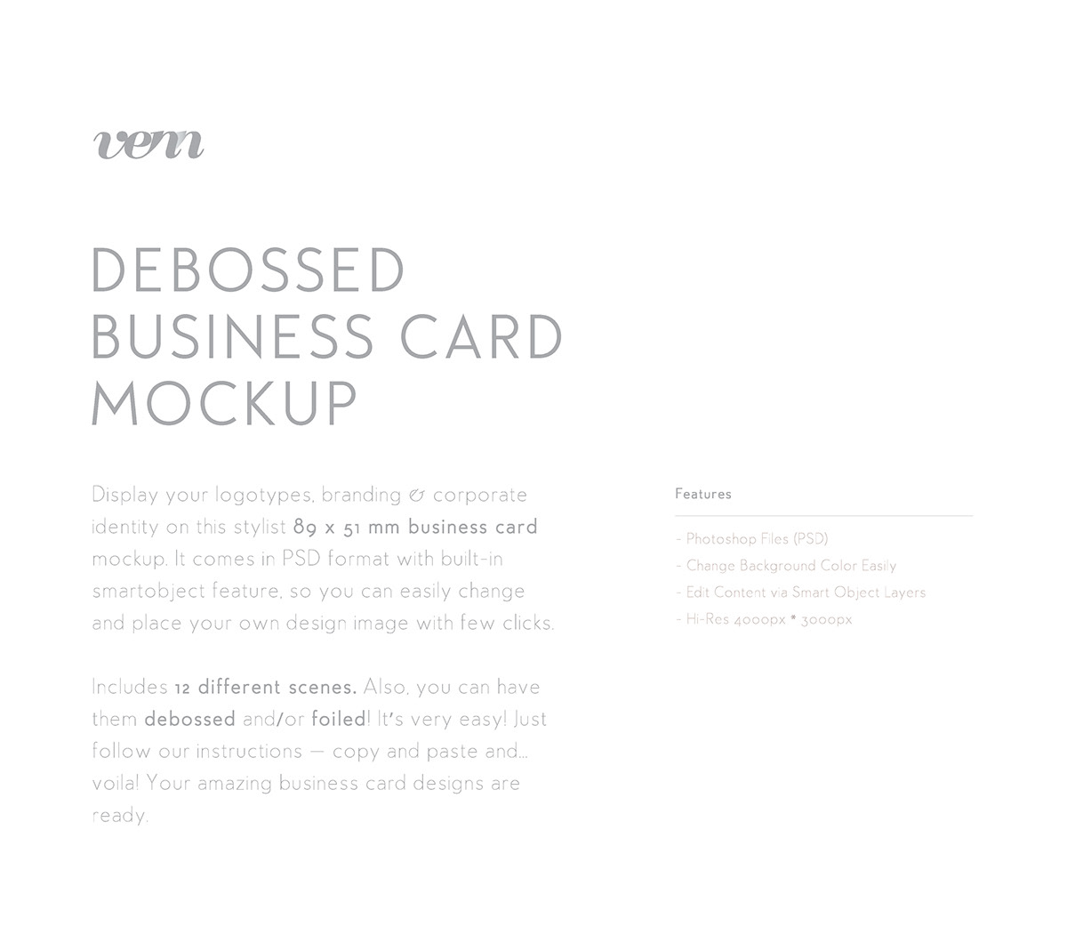 branding  businesscard card deboss foil Mockup namecard psd Stationery template