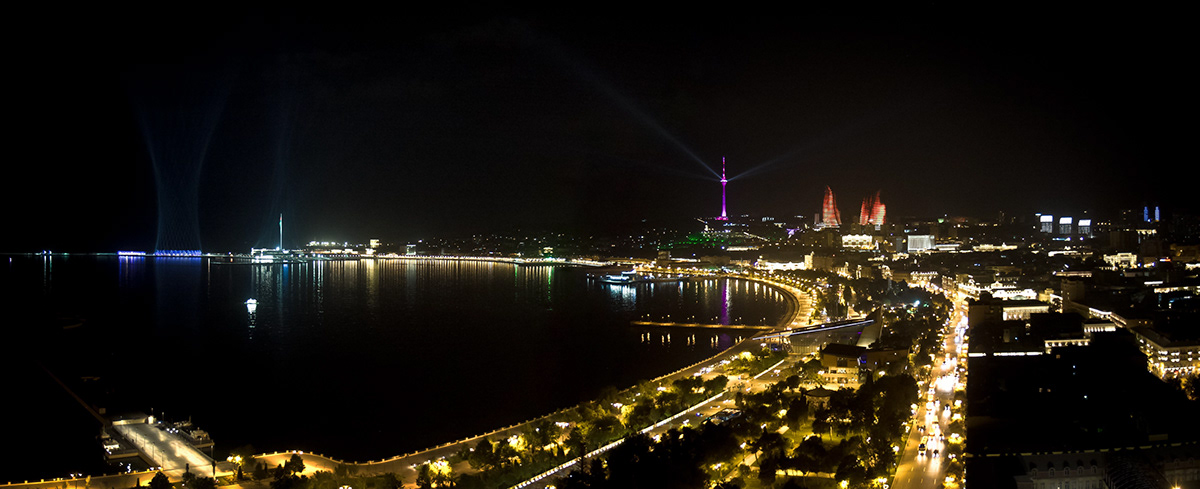 Azerbeidzjan bakoe eurovision songcontest tv camera