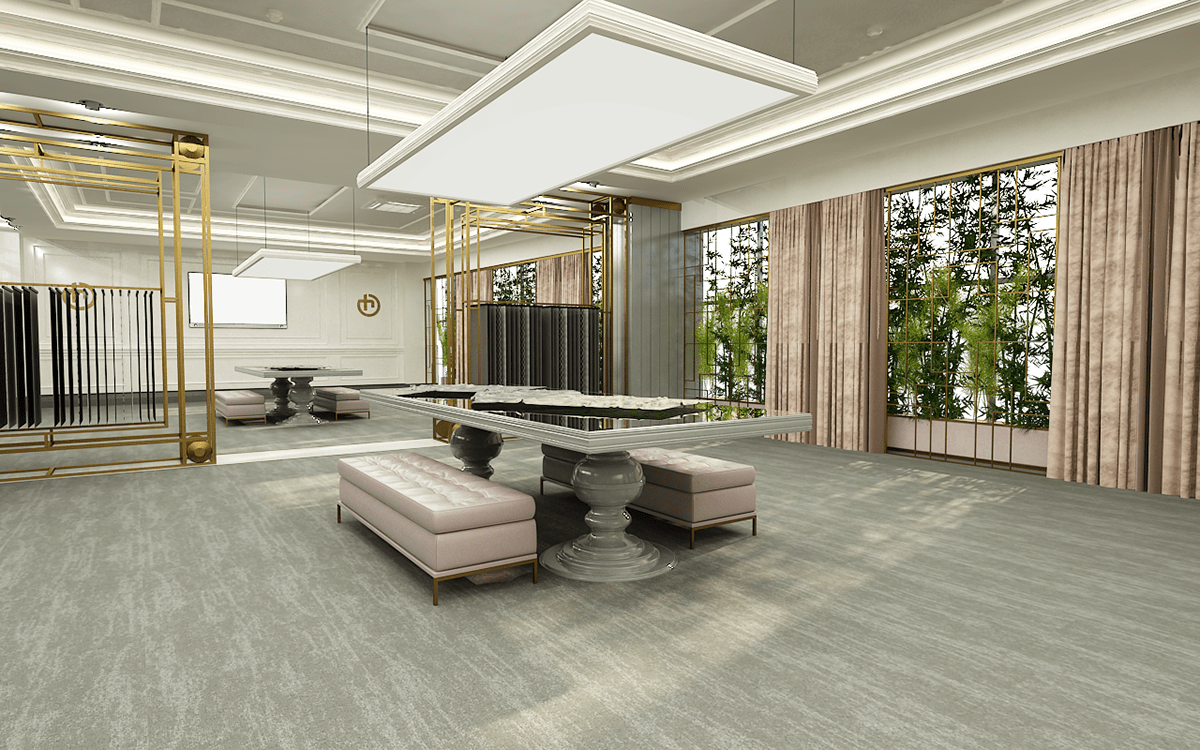 3D Visualization boss office Office interior Office interior design office project private office Factory Office Interior Architecture Showroom design Showroom Interior