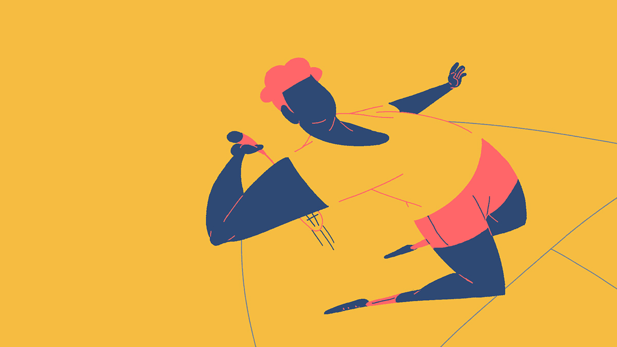 animation  motion graphic Character sports gif