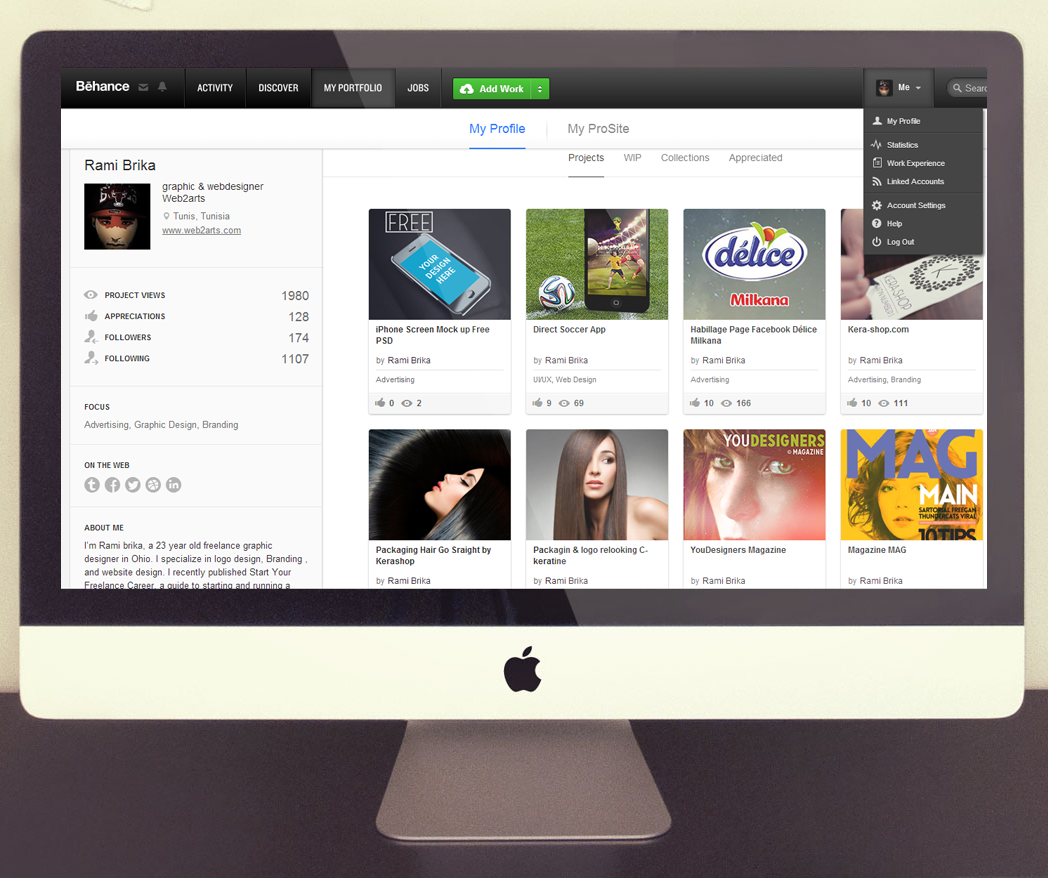 free psd mock mock-up mock-ups donwload screen mac apple iMac desktop Web app