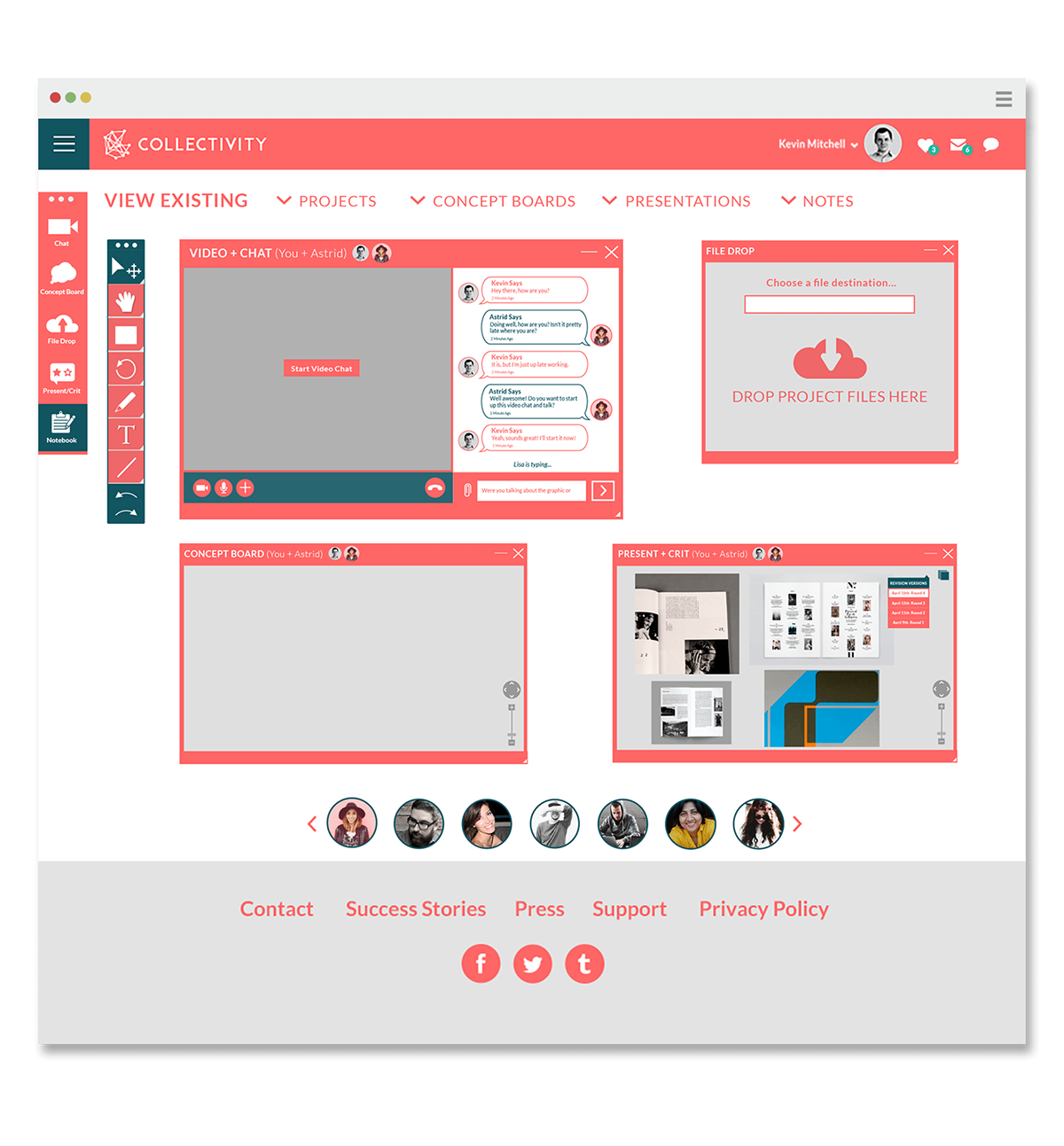 UI ux user experience Creative collaboration design web app app concept app design graphics graphicdesign type app demo Web digital screen