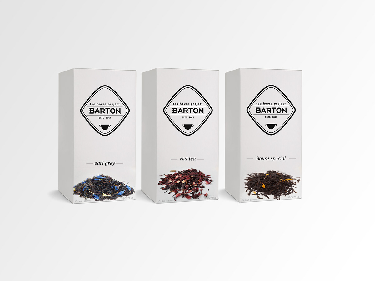 tea Tea Packaging tea house earl grey red tea modern minimalistic Minimalism