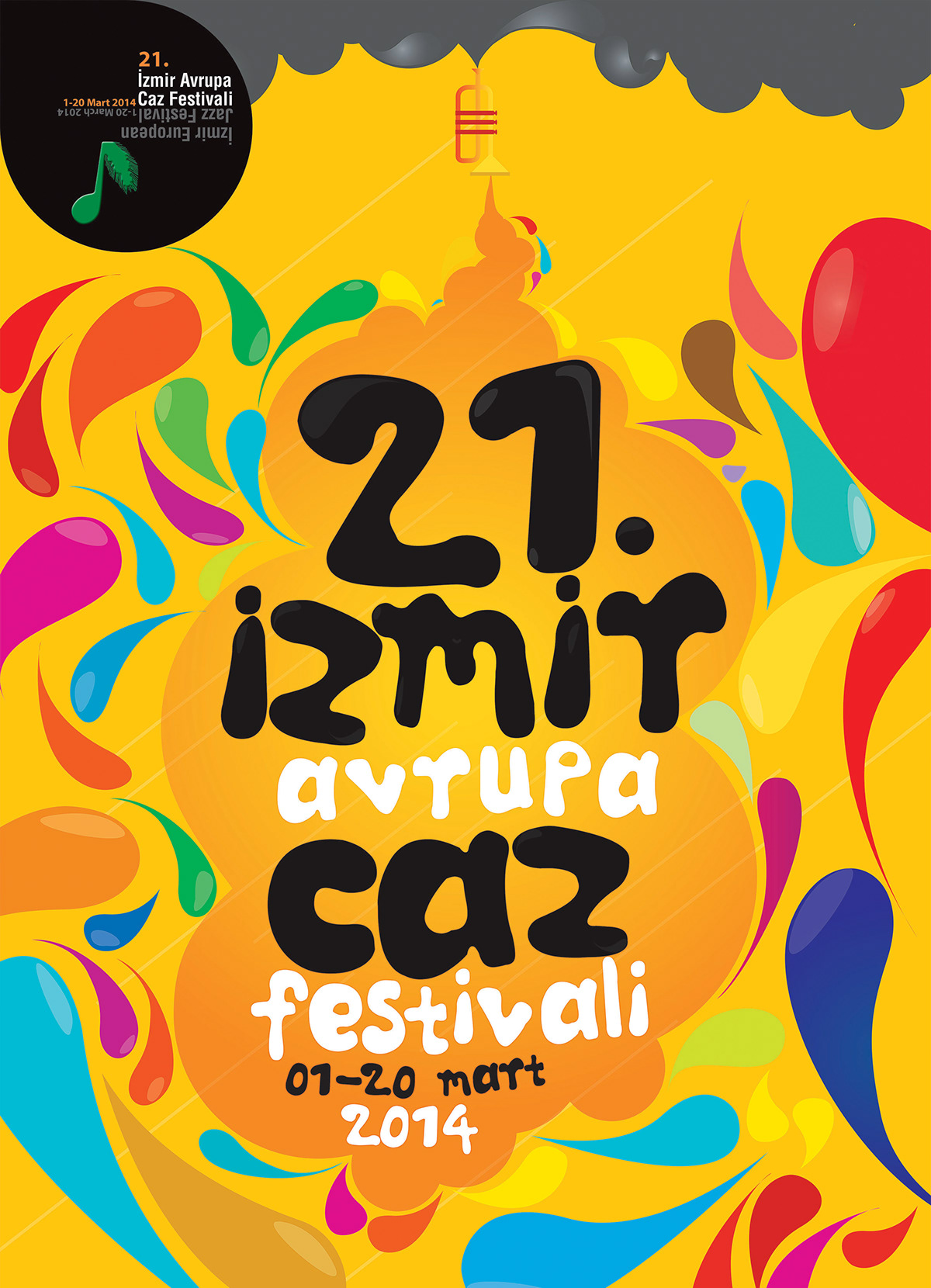 izmir caz jazz festival Festivali Turkey türkiye poster