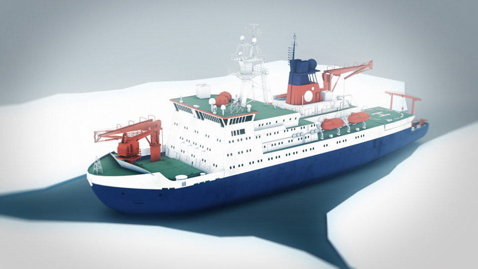 breaking ice cinema4d aftereffects Maya weather ships