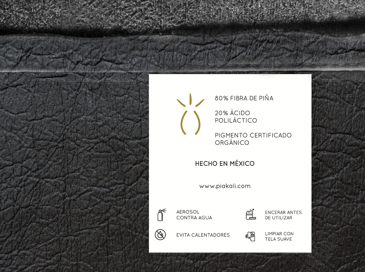 Sustainable green ecologic purses bags Packaging design mexico identity branding 