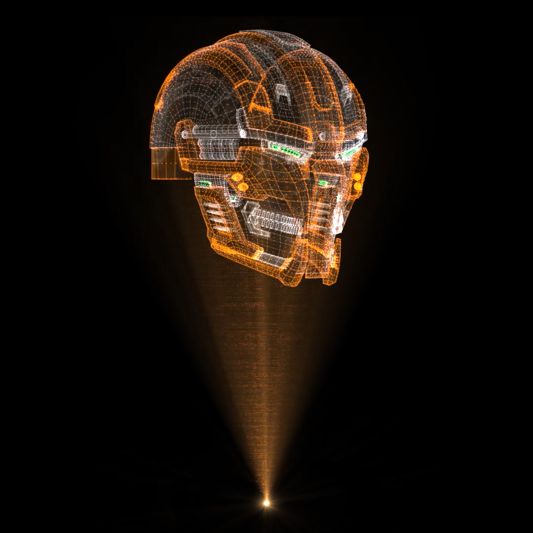 FUI hologram holographic HUD motion design motion graphics  sci-fi science fiction Scifi