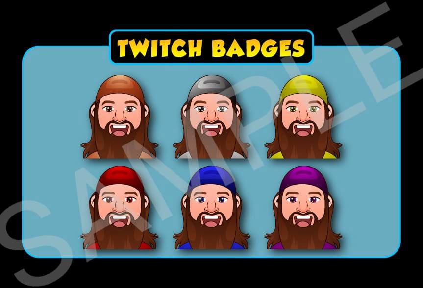 emotes sub badges Twitch Emotes Badges Twitch Gaming Logo Design designer graphic Socialmedia