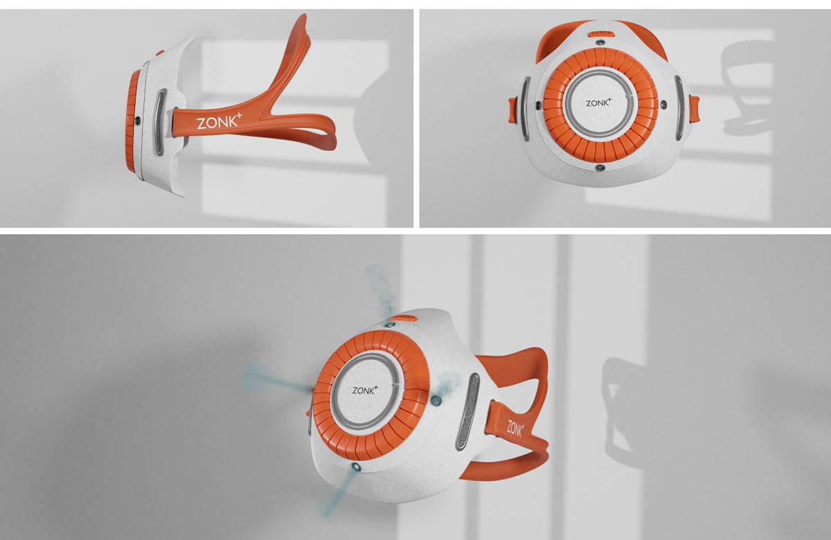 product Render sketching product sketch nebuliser 3d render blender3d concept design