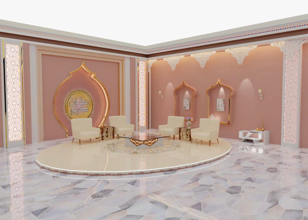 3D 3D Set Design physical set ramadan ramadan kareem Ramadan Mubarak ramazan set design  رمضان كريم