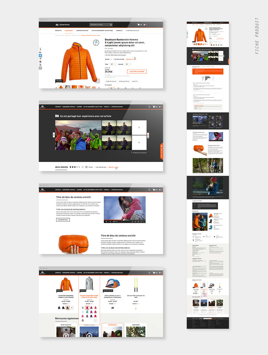Adobe Portfolio quechua Webdesign Internet