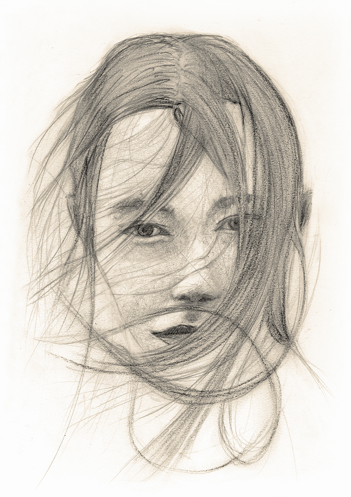 art beauty Drawing  Fashion  girls human face model portrait sketch woman