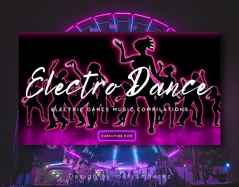 danceposter design game design  modern musicposter neon lights neondesign Podcast cover poster visual identity