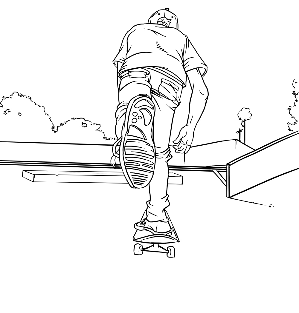 #Skate #illustration #draw  #painting #digital   #art #streets