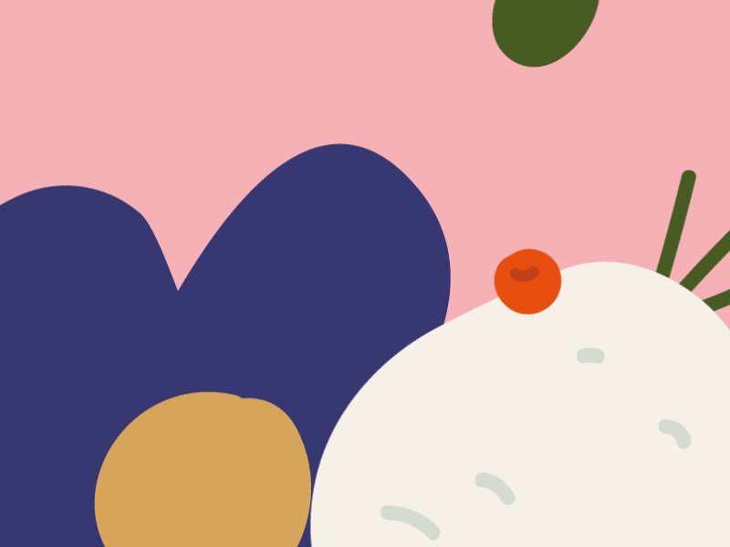 Food identity dkolchan shop logo system pattern ILLUSTRATION Ecology