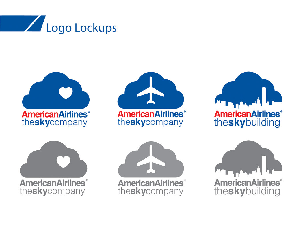 American Airlines  sky company  sky  rebrand  digital  mobile app facebook app  Outdoor  integrated campaign  Airline
