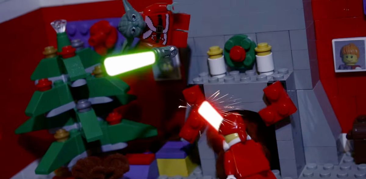 LEGO star wars lego animation Star Wars animation Christmas stop motion animation stop motion