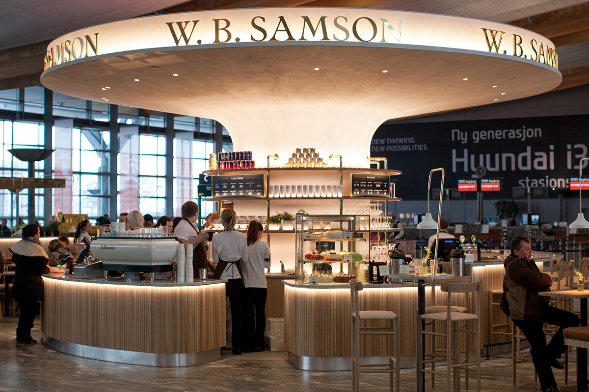 W.B. Samson  bakery airport norway Work 