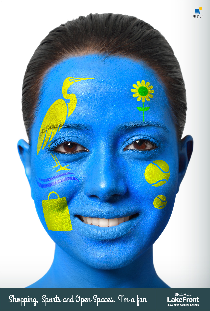 PAINTED FACES face paint facepainting colours blue green yellow pantone cheer Colourful  bird boat lake