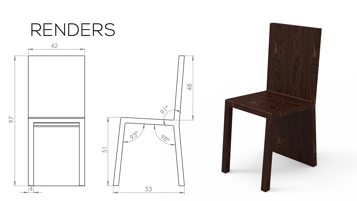 3D 3d modeling company concept furniture industrial design  keyshot Render Solidworks wood