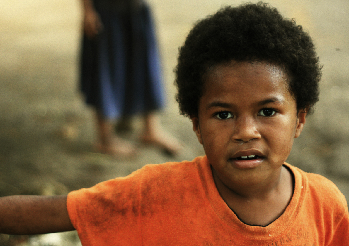vanuatu kiribati children polynesia Micronesia portrait