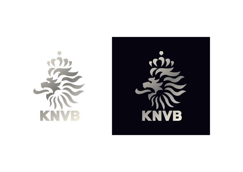 ZEIST, NETHERLANDS - AUGUST 27: Detailed view of the KNVB logo during a  Press Conference of the