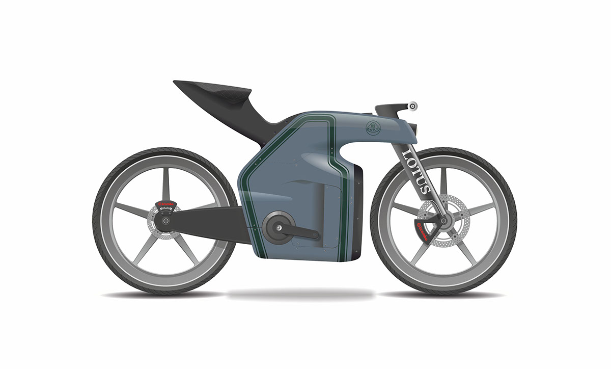 Bicycle Bike E-Bike Automotive design Transportation Design Two Weels Lotus daniel simon