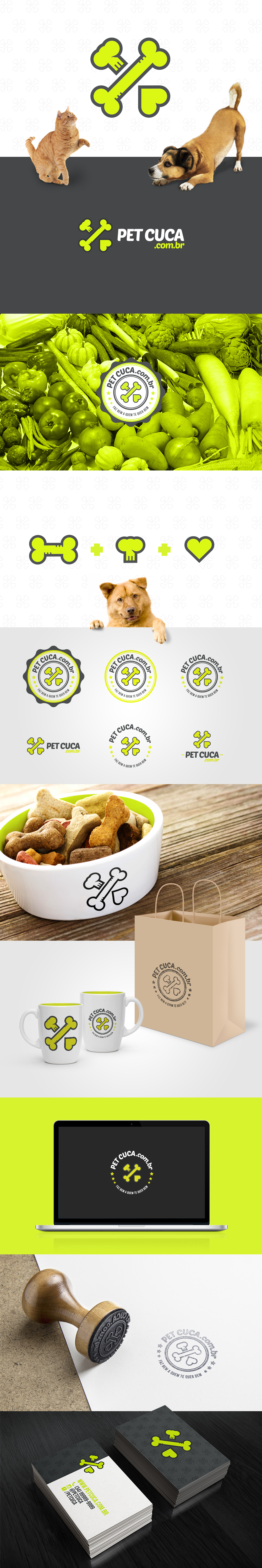 Pet Food  Cuca petcuca logo branding  identidade