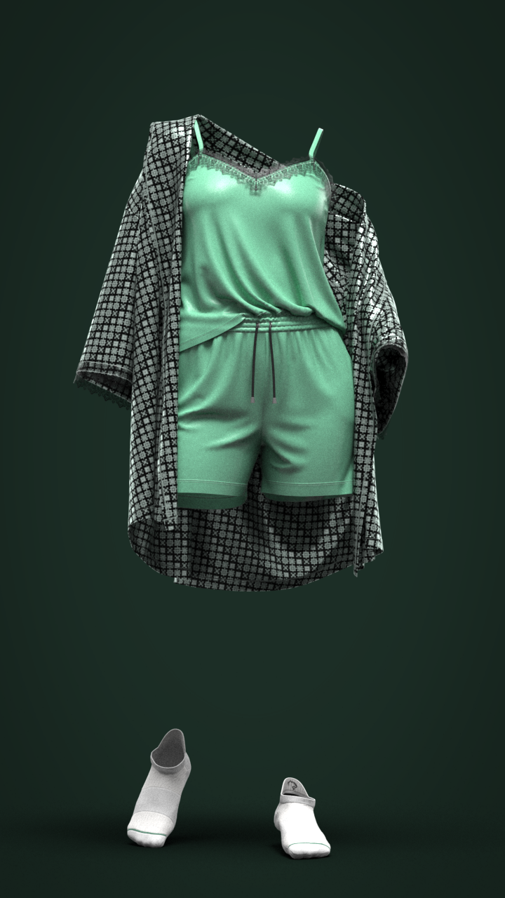 Clothing 3D 3dfashion digitalfashion Fashion  homewear Nightwear pyjama fashion design womenswear