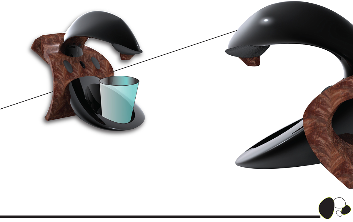 Adobe Portfolio Coffee Coffee Maker vanilla bean swan smooth sleek Sharp elegant edgy drink