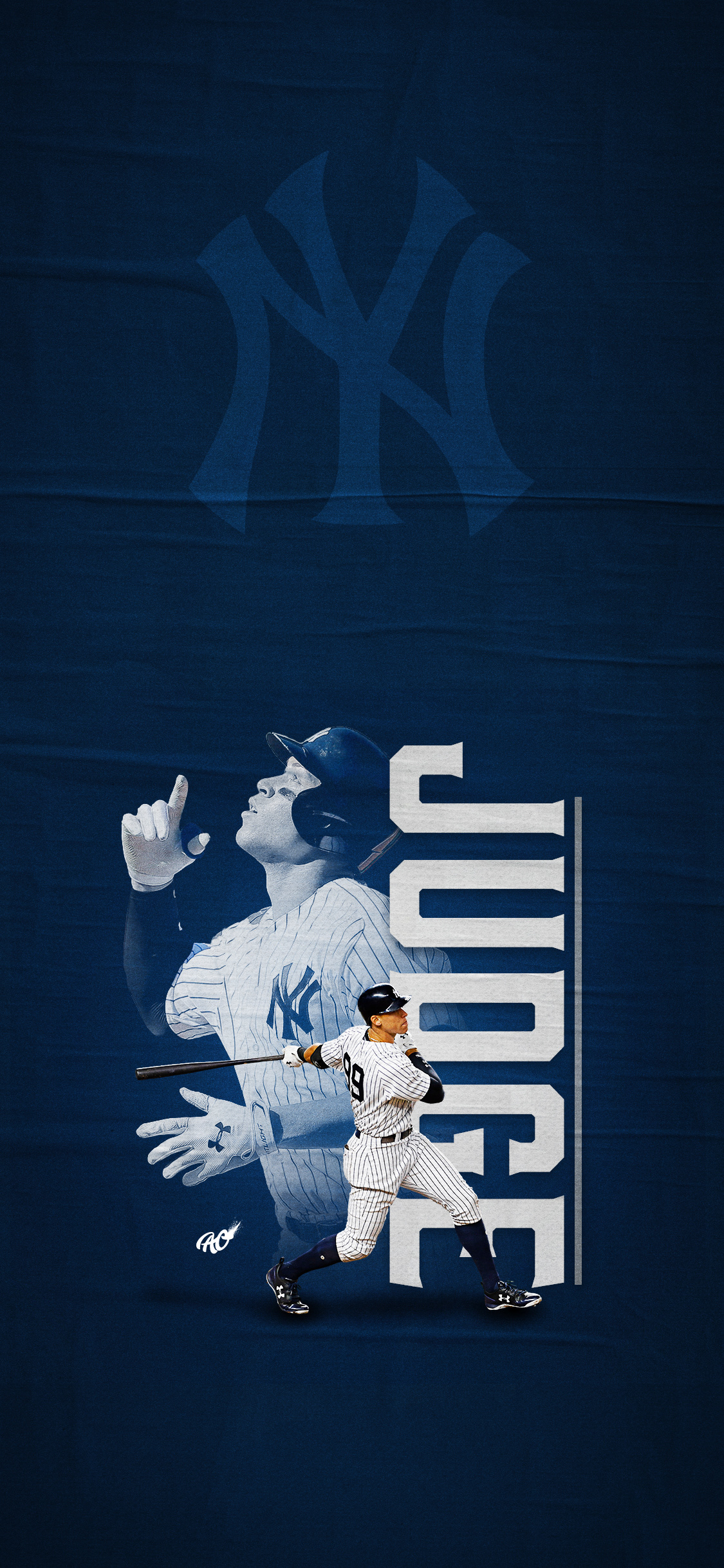 aaron judge  Mlb wallpaper Yankees baseball players Baseball wallpaper