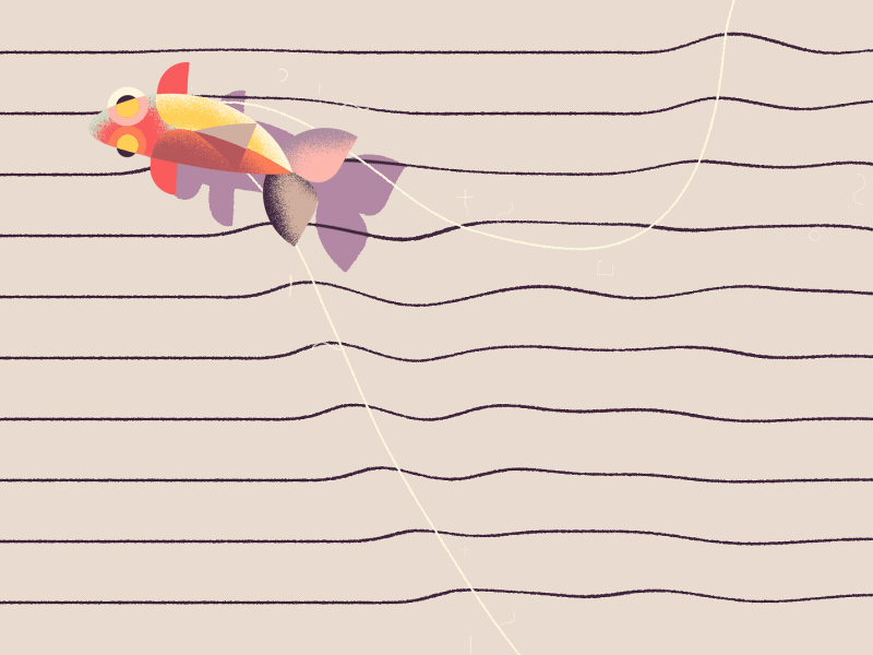 fish desiring god animation  reformed abstract