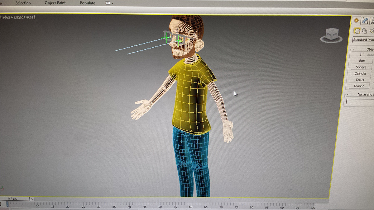 3D Character stylized texture model LAIKA Portland Oregon