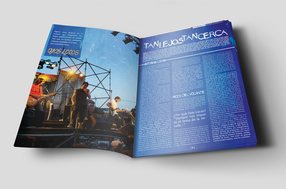 revista design editorial argentina magazine musica rock