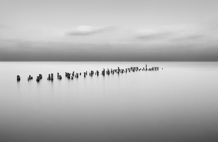 black and white seascape Minimalism longexposure minimal monochrome sea long exposure fine art