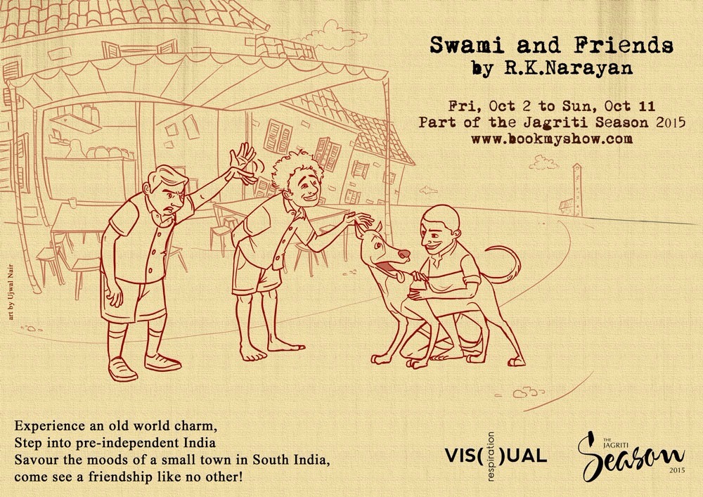 Malgudi RK Narayan south India kids nostalgia swami boys Young youth Theatre cartoon quirky idiosyncratic