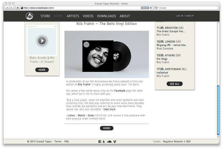 berlin  music label  minimalism online store  Music