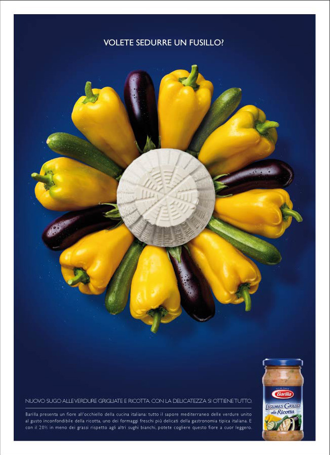Flowers vegetables ricotta cheese peppers olives Pore mushrooms eggplants Pasta Italy food and beverage mass market sauces barilla
