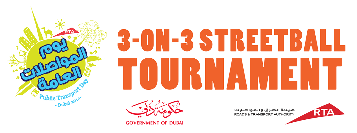RTA design Event basketball dubai UAE Transport Nol Arab sport